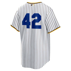 MLB San Diego Padres Nike Home 2025 Jackie Robinson Day Replica Jersey - White