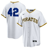 MLB Pittsburgh Pirates Nike Home 2025 Jackie Robinson Day Replica Jersey - White