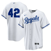 Kansas City Royals Nike Home 2025 Jackie Robinson Day Replica Jersey - White Jerseys