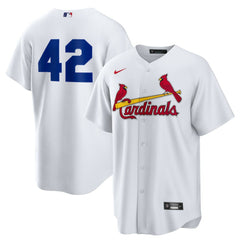 MLB St. Louis Cardinals Nike Home 2025 Jackie Robinson Day Replica Jersey - White