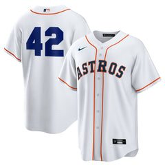 MLB Houston Astros Nike Home 2025 Jackie Robinson Day Replica Jersey - White