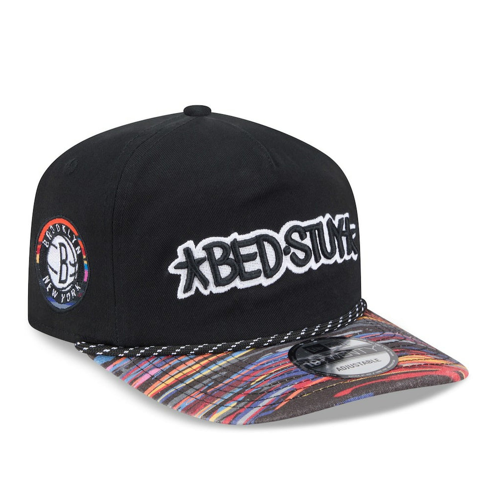 Brooklyn Nets 2025/26 City Edition 19TWENTY Adjustable Hat Black