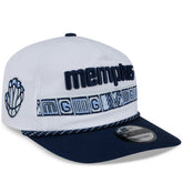Memphis Grizzlies 2025/26 City Edition 19TWENTY Adjustable Hat White/Navy