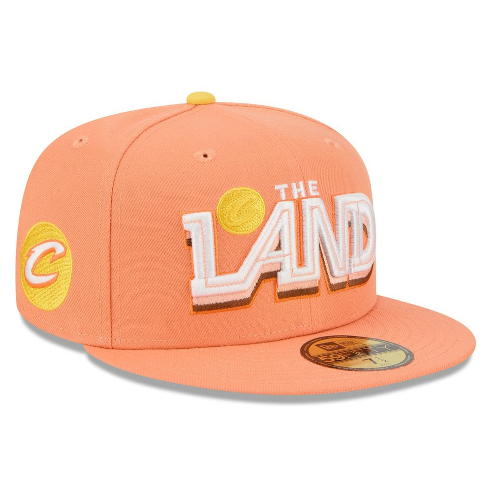 Cleveland Cavaliers 2025/26 City Edition 59FIFTY Fitted Hat Orange