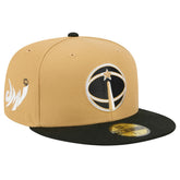 Washington Wizards 2025/26 City Edition 59FIFTY Fitted Hat Gold/Black