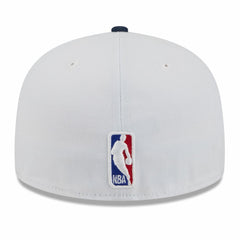 Memphis Grizzlies 2025/26 City Edition 59FIFTY Fitted Hat White/Navy