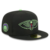 New Orleans Pelicans 2025/26 City Edition 59FIFTY Fitted Hat Black