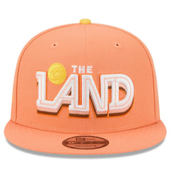 Cleveland Cavaliers 2025/26 City Edition 9FIFTY Snapback Hat Orange
