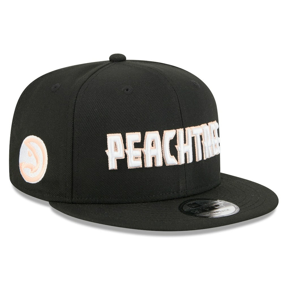Atlanta Hawks 2025/26 City Edition 9FIFTY Snapback Hat Black
