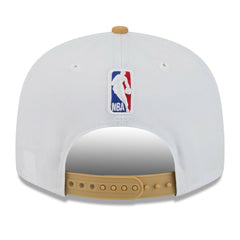 Boston Celtics 2025/26 City Edition 9FIFTY Snapback Hat White/Gold
