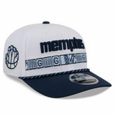 Memphis Grizzlies 2025/26 City Edition 9SEVENTY Adjustable Hat White/Navy