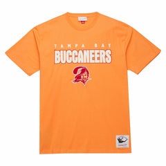 Tampa Bay Buccaneers Throw It Back Premium Vintage Logo T-Shirt Orange