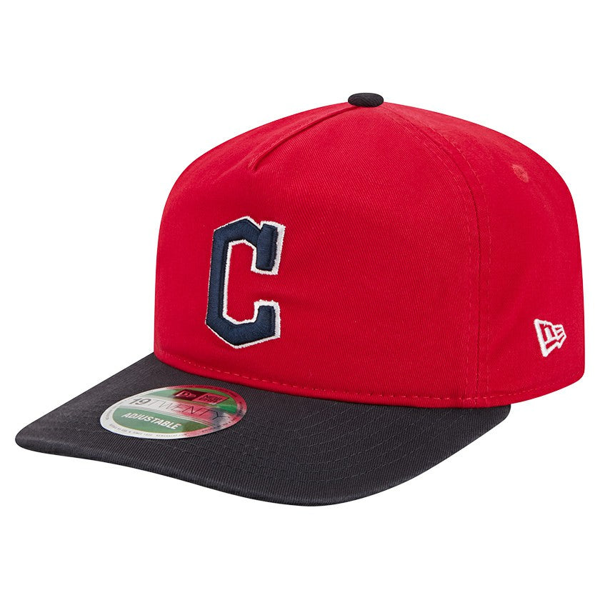Cleveland Guardians New Era Team 19TWENTY Adjustable Hat - Red Hats