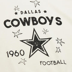 Dallas Cowboys Women's Plus Size Shooting Star Sweatshirt Cream