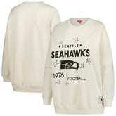 Seattle Seahawks Women's Plus Size Shooting Star Sweatshirt Cream