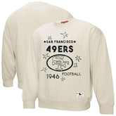 San Francisco 49ers Women's Plus Size Shooting Star Sweatshirt Cream