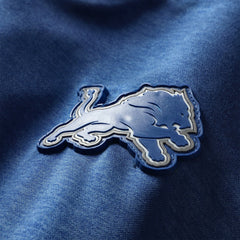 Detroit Lions Women's Plus Size End Around Pass Full-Zip Hoodie Blue