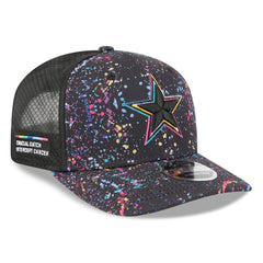 Dallas Cowboys New Era 2025 NFL Crucial Catch 9SEVENTY Adjustable Hat Black