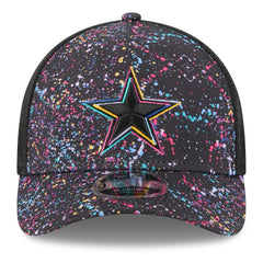 Dallas Cowboys New Era 2025 NFL Crucial Catch 9FORTY Adjustable Hat Black