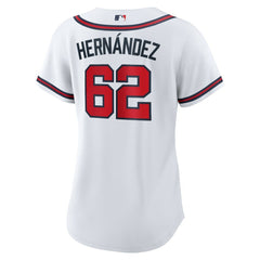 MLB Daysbel Hernandez Atlanta Braves Nike Women's Home Replica Jersey - White