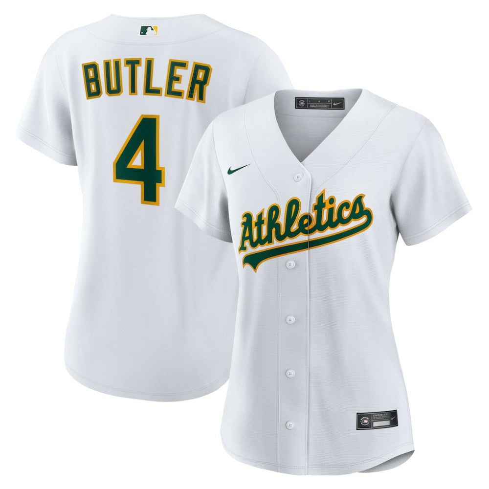 MLB Lawrence Butler Athletics Nike Women's Home Replica Jersey - White