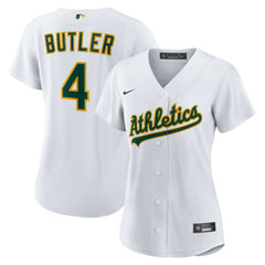MLB Lawrence Butler Athletics Nike Women's Home Replica Jersey - White