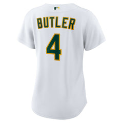 MLB Lawrence Butler Athletics Nike Women's Home Replica Jersey - White