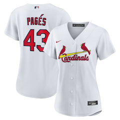 MLB Pedro Pag¨¦s St. Louis Cardinals Nike Women's Home Replica Jersey - White