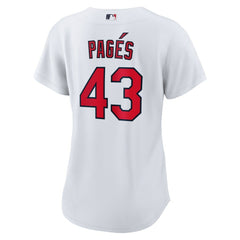MLB Pedro Pag¨¦s St. Louis Cardinals Nike Women's Home Replica Jersey - White