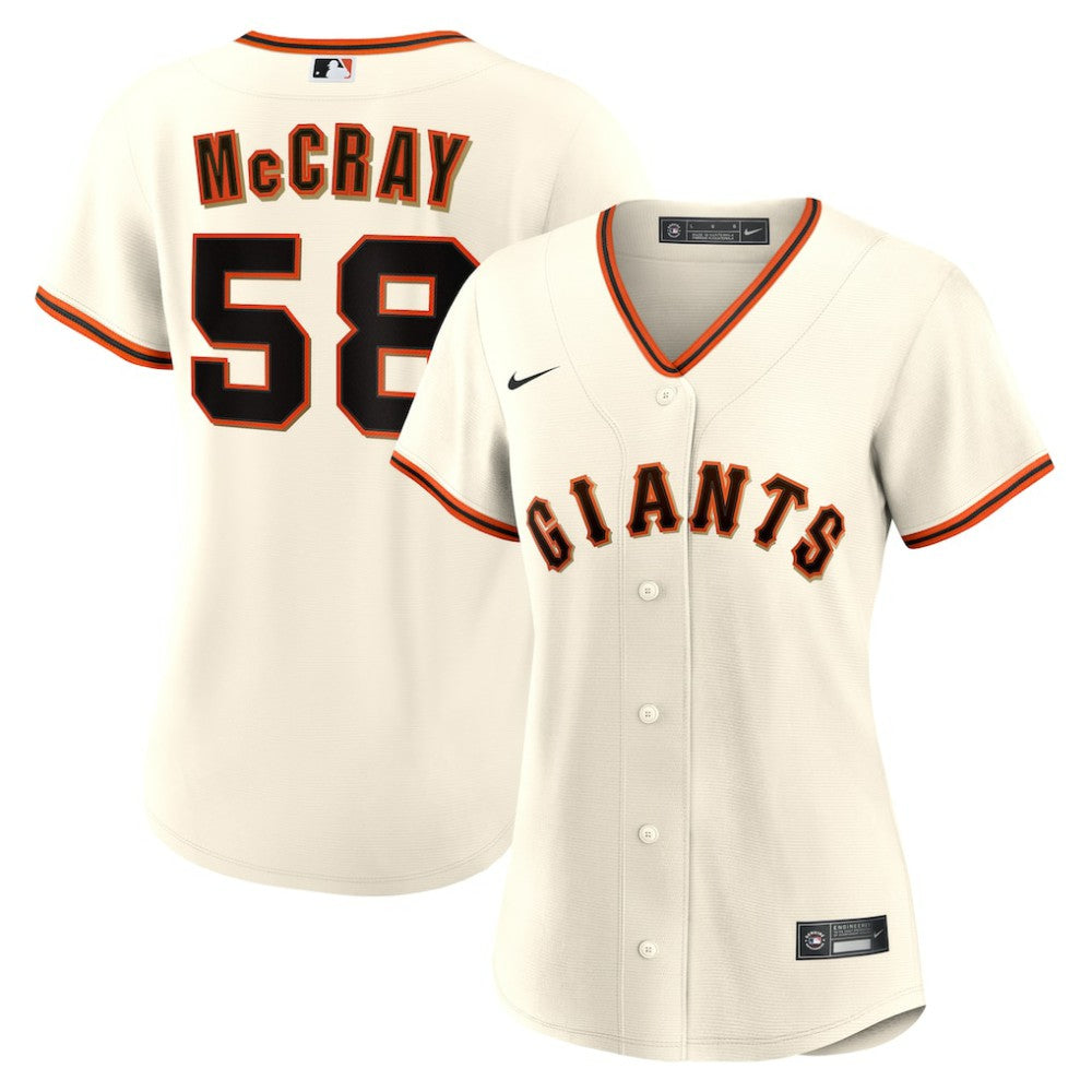 MLB Grant McCray San Francisco Giants Nike Women's Home Replica Jersey - Cream
