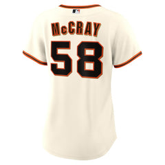 MLB Grant McCray San Francisco Giants Nike Women's Home Replica Jersey - Cream