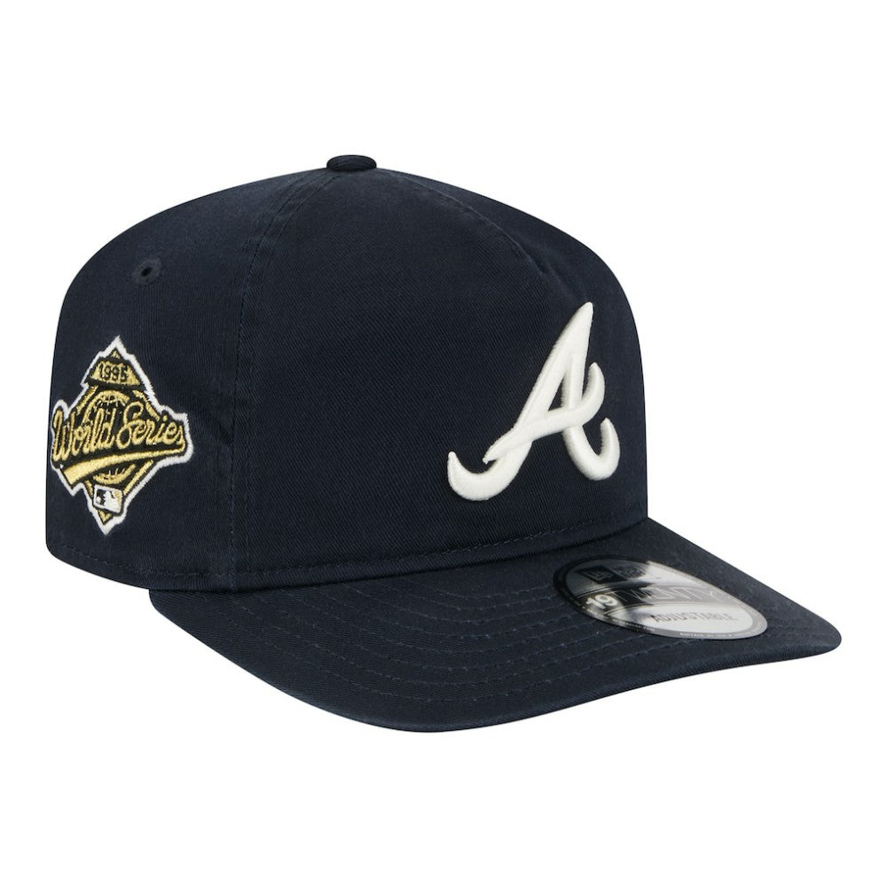 Atlanta Braves New Era Championship 19TWENTY Adjustable Hat - Navy Hats