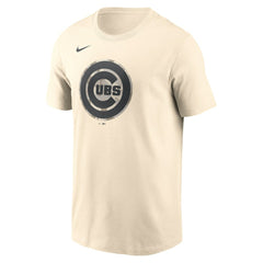 Chicago Cubs Nike Camo Logo T-Shirt - Cream T-shirts