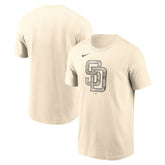 San Diego Padres Nike Camo Logo T-Shirt - Cream T-shirts
