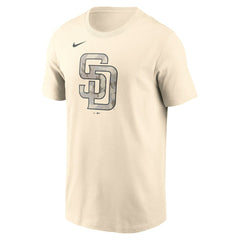 San Diego Padres Nike Camo Logo T-Shirt - Cream T-shirts