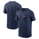 Tampa Bay Rays Nike Americana T-Shirt - Navy T-shirts