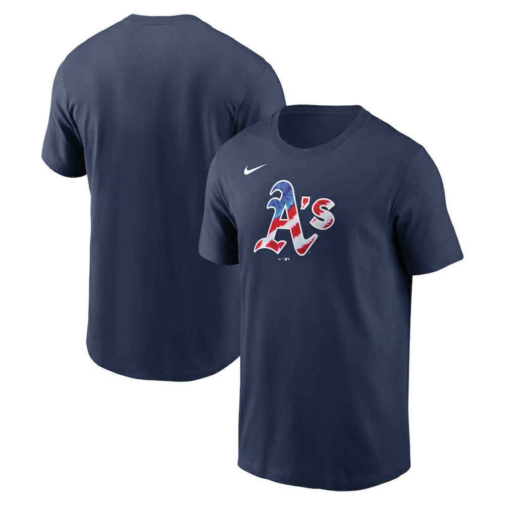 Athletics Nike Americana T-Shirt - Navy T-shirts