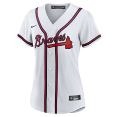 MLB Ozzie Albies Atlanta Braves Nike Women's Home Replica Jersey - White