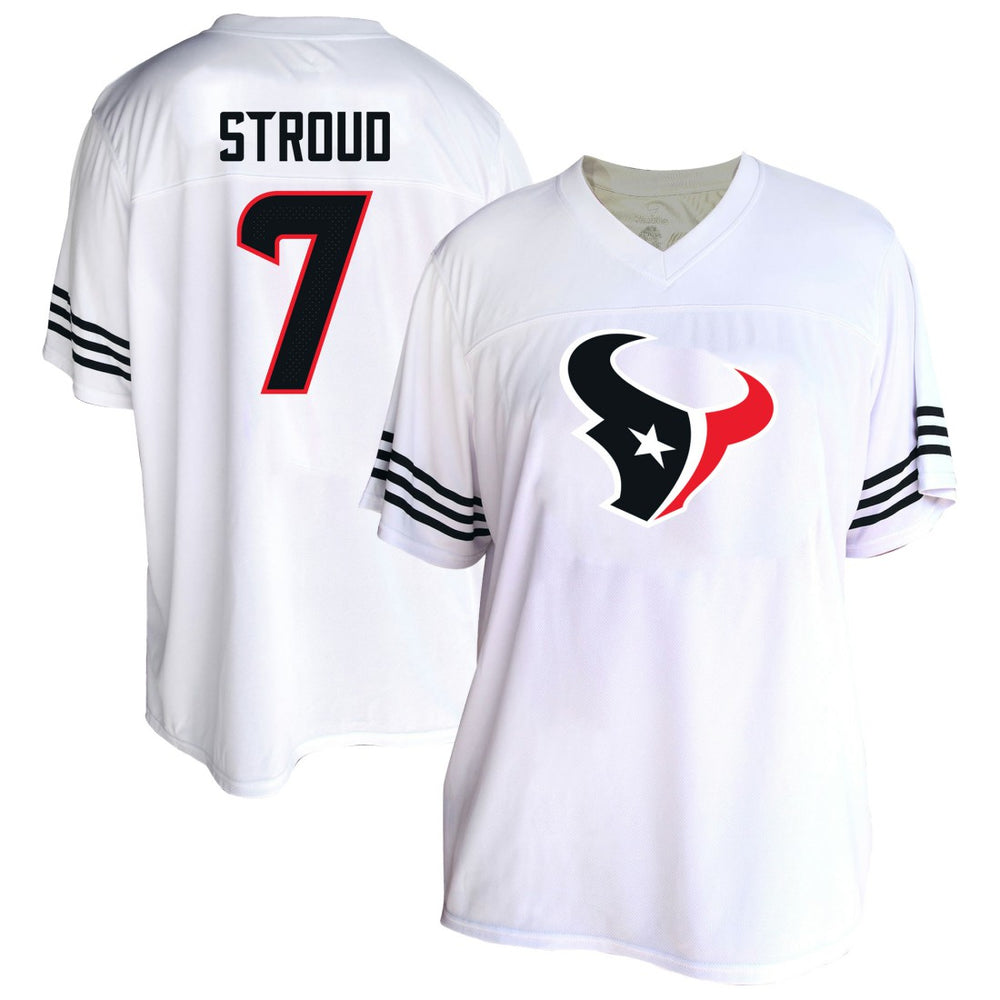 NFL C.J. Stroud Houston Texans Women's Plus Size Fashion Jersey - White online