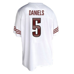 NFL Jayden Daniels Washington Commanders Women's Plus Size Fashion Jersey - White discount