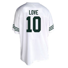 NFL Jordan Love Green Bay Packers Women's Plus Size Fashion Jersey - White online