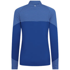 Toronto Blue Jays Levelwear Women's Classic Stripes Insignia 2.0 Raglan Quarter-Zip Top - Royal Tops