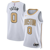 NBA Jayson Tatum Boston Celtics Unisex 2025/26 Swingman Jersey - White - City Edition