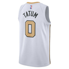 NBA Jayson Tatum Boston Celtics Unisex 2025/26 Swingman Jersey - White - City Edition