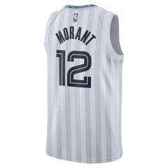 NBA Ja Morant Memphis Grizzlies Unisex 2025/26 Swingman Jersey - White - City Edition