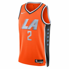 NBA Kawhi Leonard LA Clippers Unisex 2025/26 Swingman Jersey - Orange - City Edition