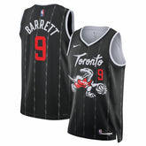 RJ Barrett Toronto Raptors Unisex 2025/26 Swingman Jersey Black City Edition