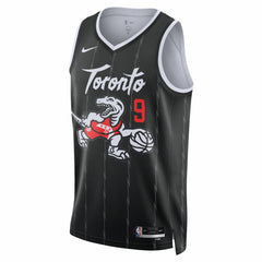 RJ Barrett Toronto Raptors Unisex 2025/26 Swingman Jersey Black City Edition