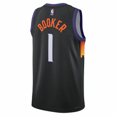NBA Devin Booker Phoenix Suns Unisex 2025/26 Swingman Jersey - Black - City Edition