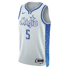 NBA Paolo Banchero Orlando Magic Unisex 2025/26 Swingman Jersey - Silver - City Edition